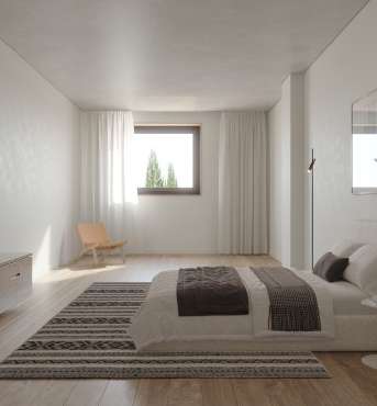 Separated sleeping zone